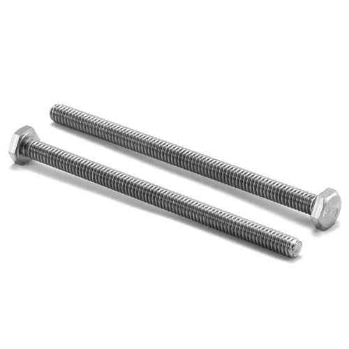Vista 9 de Tornillo de cabeza hexagonal de 1/2-13 x 1, 10 piezas de acero inoxidable 18-8 (304), totalmente roscado, acabado liso, por SG TZH