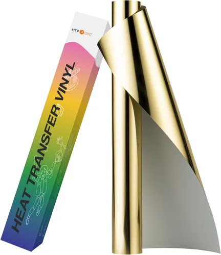 Vista 47 de HTVRONT - Rollo de vinilo termotransferible, 10 in x 8 ft, para diseños en camisetas, fácil de cortar y despegar, para planchar y todas las máquinas