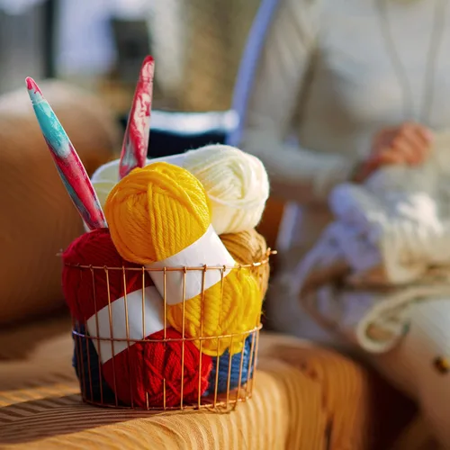 Vista 2 de Ommi - Ganchos de ganchillo con mango ergonómico, gancho de ganchillo hecho a mano de 7 pulgadas, aguja de tejer, tejido de hilo para manualidades