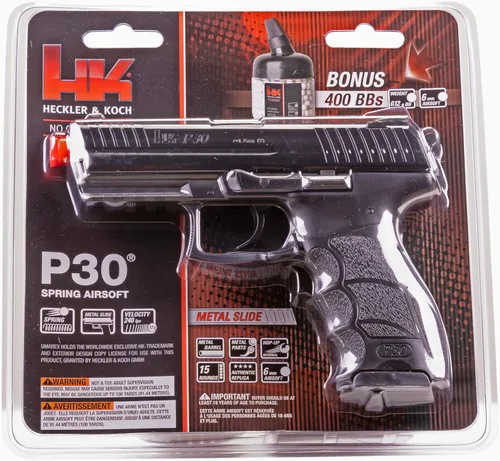 Vista 6 de Pistola H&K P30 con corredera de metal deslizante (tamaño mediano), M