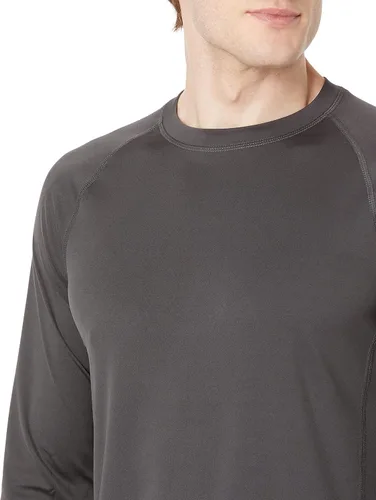 Vista 3 de Tienda Essentials Camiseta de natación de manga larga y secado rápido UPF 50 para hombre