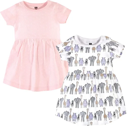 Vista 27 de Hudson Baby Vestidos de algodón para niña Manzana