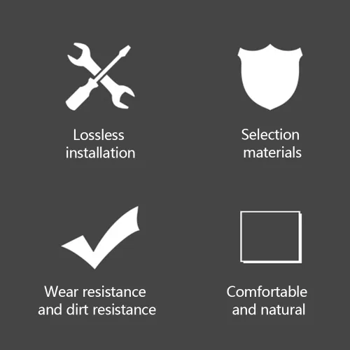 Vista 5 de Car Center Console Cover with Side Pockets - Leather Armrest Cover for Car, Waterproof Armrest Box Mat, Arm Rest Covering Car Interior Accessories