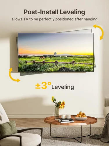Vista 6 de monTEK Soporte de pared para TV de brazo largo para la mayoría de televisores de 23 a 65 pulgadas, extensión de 29 pulgadas de brazo giratorio