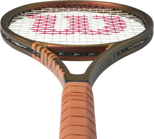 Vista 5 de Wilson Pro Staff 97UL V14 Performance - Raquetas de tenis, ensartadas con Sensation 16 Natural a tensión de rango medio