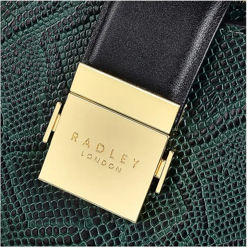 Vista 4 de RADLEY London Winter Place - Serpiente sintética - Hombro mediano con cremallera, Cedro