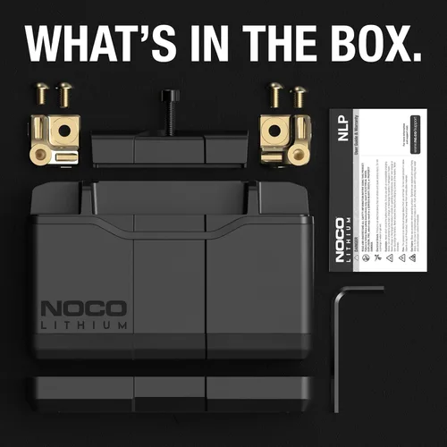 Vista 7 de Batería de litio NOCO NLP9: Batería de litio ultraligera de 12V para deportes de motor – Grupo 9 – 3Ah – Potencia de arranque de 400A – BMS