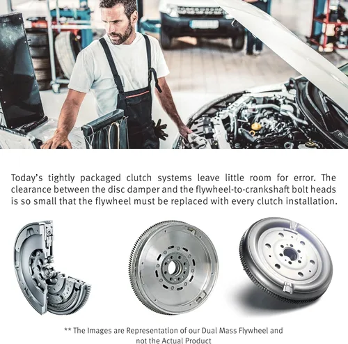 Vista 2 de SchaefflerLuK DMF069 Volante de doble masa, volante de doble masa OEM, piezas de embrague de repuesto LuK