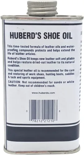 Vista 2 de Huberd's - Aceite para zapatos de 8 onzas