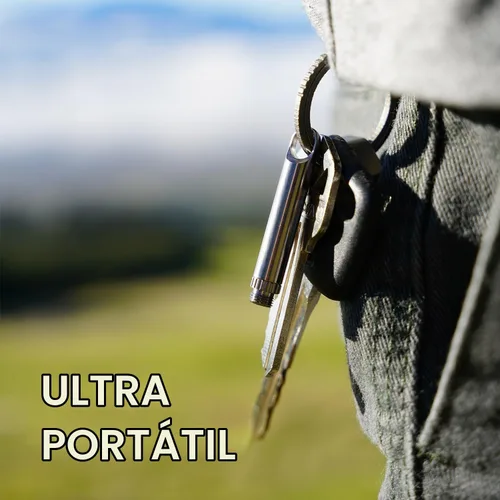 Vista 7 de DAILYCARRYCO. Soporte para palillos de dientes de titanio TiPick - Portátil de metal para viajes - Palillo mondadientes reutilizable EDC micro