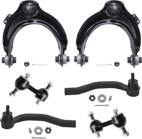 Vista 123 de Detroit Axle - Kit de extremo delantero RWD para Chrysler 300 Dodge Charge Challenger 2011-2019, 2 brazos de control inferiores traseros 2 rótulas