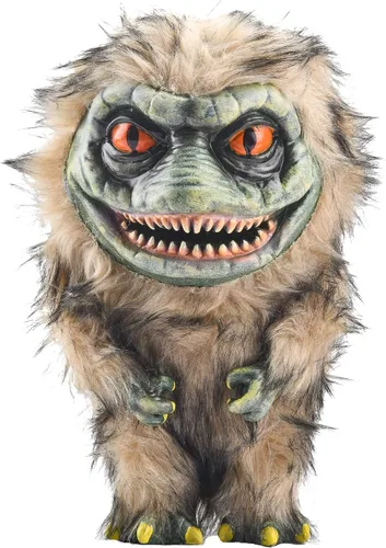 Vista 8 de Muñeca de Prop de Monstruo Alienígena, Muñeca de Peluche Espeluznante de Película, Juguete de Peluche de Espacio Negro Gracioso y Feo para Regalos