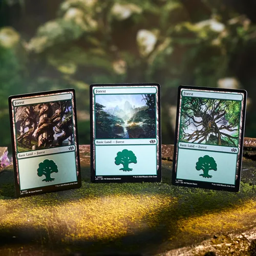 Vista 4 de Magic: The Gathering Estación de Tierras 2025 (400 cartas de tierra básicas)