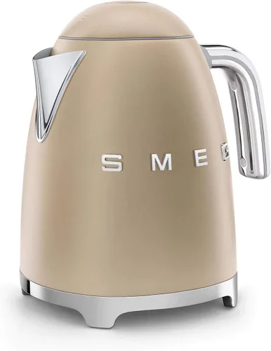 Vista 4 de Smeg Tetera Eléctrica Mate Champán & Tostadora de 2 Rebanadas Mate Champán