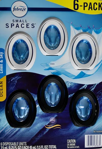 Vista 8 de Febreze Ambientador para espacios pequeños, bayas silvestres, luchador de olores fuertes (1 unidad)