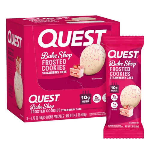 Vista 17 de Quest Nutrition Galletas esmeriladas de pastel de cumpleaños, 8