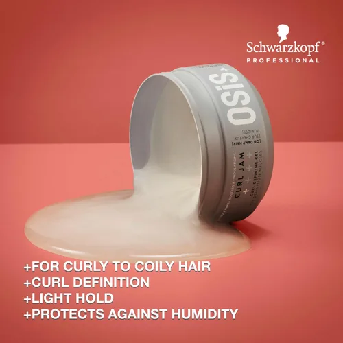 Vista 2 de OSiS+ Curl Jam - Moisturizing Defining Curl Gel for All Curly Hair Types