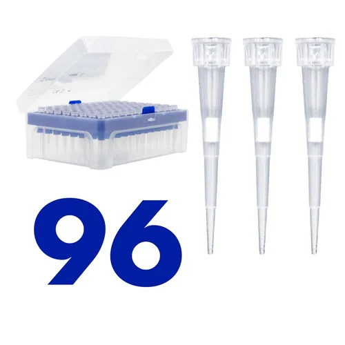 Vista 8 de Kashi Scientific 5000uL Puntas de pipeta universales para laboratorio en estuche, estériles, libres de DNasa/RNAsa, seguras contra pirógenos