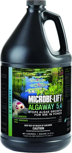 Vista 9 de MICROBE-LIFT ALGA08 Algaway 5.4 Tratamiento de control de algas para estanques y jardines acuáticos, seguro para peces koi, peces dorados, plantas
