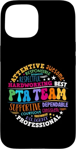 Vista 6 de iPhone 16 Parents Teacher Association Team Supporter PTA Team Case