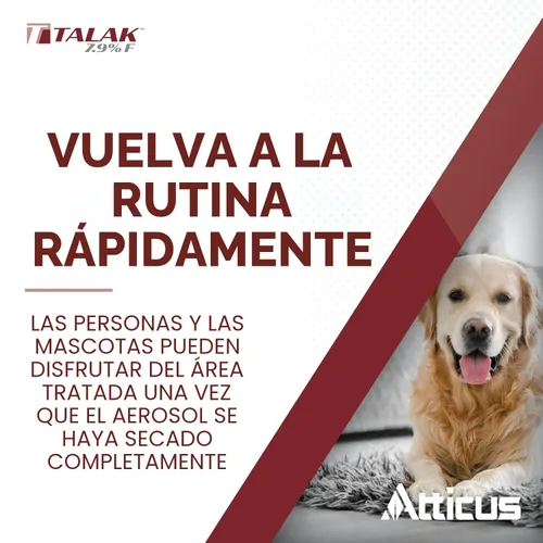 Vista 6 de Atticus Talak 7.9 F Bifentrina Insecticida Concentrado (96 oz) – Control de insectos en interiores y exteriores