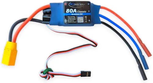 Vista 11 de 30A RC Motor sin escobillas controlador de velocidad eléctrico ESC 3A UBEC con XT60 y 0.138 in Bullet Plugs
