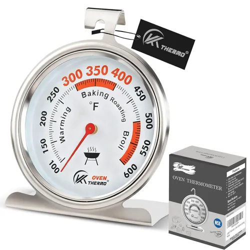 Vista 12 de Termómetro de carne Termómetro de cocina de acero inoxidable Termómetro de cocina etiquetado para aves de corral Cerdo Carne de res 2 piezas