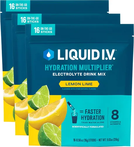 Vista 17 de Liquid I.V.® Multiplicador de hidratación - Pomelo Mezcla de bebida en polvo de electrolitos Pack de 3 (48 porciones)