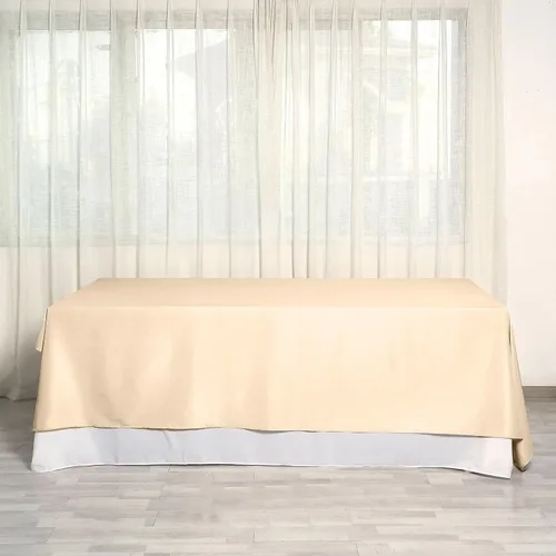 Vista 32 de Efavormart - Mantel rectangular, 60 x 102 pulgadas, resistente a las manchas y a las arrugas, lavable, mantel decorativo oblongo de tela de Amatista