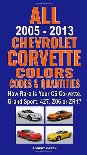 All 2005-2013 Chevrolet Corvette Colors, Codes & Quantities How Rare is Your C6 Corvette, Grand Sport, 427, Z06, or ZR1