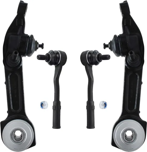 Vista 184 de Detroit Axle - Kit de suspensión frontal de 4 piezas para Chevrolet Aveo5 Aveo Pontiac G3 Wave Wave5 Suzuki Swift+, 2 brazos de control inferiores
