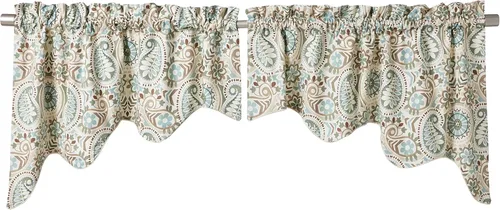 Vista 7 de Ellis Curtain Prism cortina con estampado jacobino de diseño floral