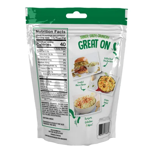 Vista 2 de Fresh Gourmet Dillies crujientes, sabor a pepinillo, 3.5 onzas (paquete de 1)