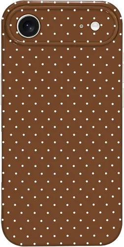Vista 135 de Hython Funda para iPhone 11, diseño estético de lunares, funda simple de 6.1 pulgadas, delgada, antiarañazos, de poliuretano termoplástico suave, a