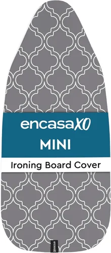 Vista 27 de Encasa XO Funda y almohadilla para tabla de planchar de 28"x12" - Acolchado de fieltro grueso de 3mm, ajuste con cordón y bloqueo, fácil
