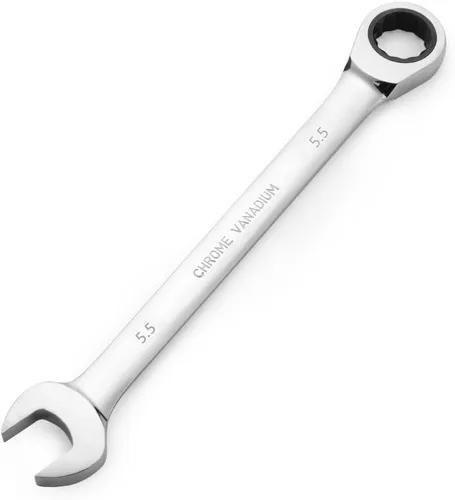 FLZOSPER Llave de trinquete métrica de 0.217 in, llave combinada de trinquete de 72 dientes