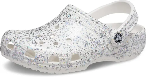 Vista 21 de Crocs Zuecos clásicos unisex con purpurina para adultos
