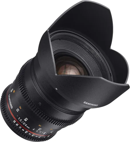 Vista 3 de Samyang Lente gran angular Cine SYCV24M-NEX 0.945 in T1.5 Cine para Sony NEX