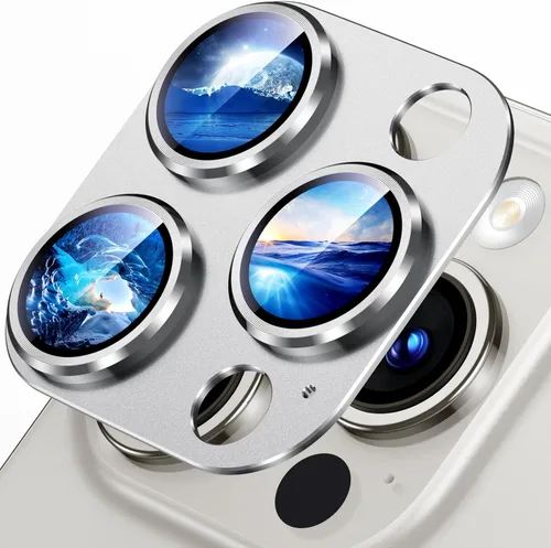 Vista 65 de Uyiton Protector de lente de cámara compatible con iPhone 17, no es fácil de romper, fuerte absorción, compatible con fundas, cubierta de pantalla