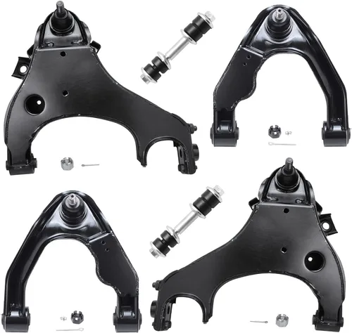 Vista 176 de Detroit Axle - Kit de brazos de control de extremo delantero RWD para Dodge Charger Challenger Chrysler 300, 2 brazos de control delantero