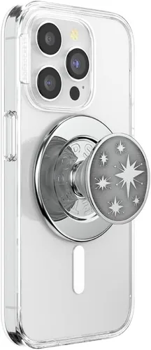 Vista 17 de Agarre para teléfono PopSockets con soporte expansible, agarre adhesivo - Transparente