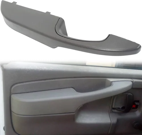Vista 11 de ECOTRIC Reposabrazos de puerta con manija interior compatible con Chevrolet Express Van GMC Savana Right Side 2003-2019, reemplazo para 10388387