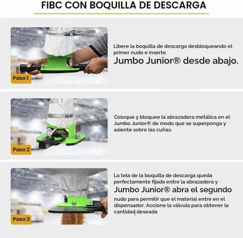 Vista 7 de Dispensador de bolsas grandes/Descargador de bolsas a granel FIBC