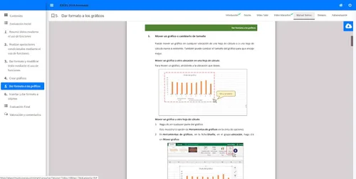 Vista 5 de Curso de Excel Avanzado 2016 Aprende funciones Lógicas, crear , insertar y dar formato a graficos en Excel Incluye Acceso al Curso