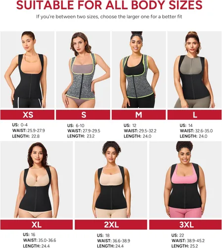 Vista 3 de GAODI Traje de sauna para mujer, moldeador de cuerpo, Traje de sauna negro