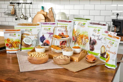 Vista 4 de Anna and Sarah Trozos de jengibre cristalizado sin sulfuro en bolsa resellable, 2 libras, paquete de 2 – total de 4 libras