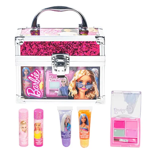 Vista 11 de Set de Estuche en Forma de Tren Mini de Princesas Disney Belleza Incluye Tubo de Brillo de Labios, Bálsamo Labial, Compacto de Brillo de Labios