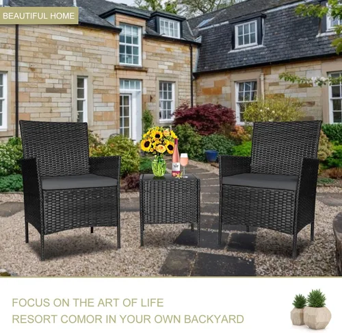 Vista 3 de Muebles de patio al aire libre, taburetes giratorios de 360 grados, sillas de bar, tela de malla de textileno, taburetes altos de bistró, muebles