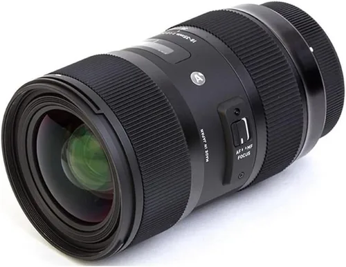 Vista 5 de Lente Sigma F1.8 Art DC HSM de 18 a 35 mm para Canon, negro (210101)