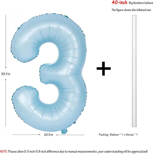 Vista 77 de Globos de 40 pulgadas con números de caramelo, papel de aluminio de helio, globos de látex de Mylar para fiesta de cumpleaños, decoración digital 0